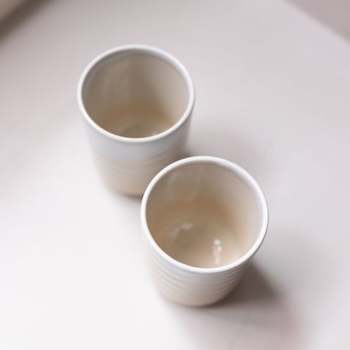 japoniski Hagi puodeliai