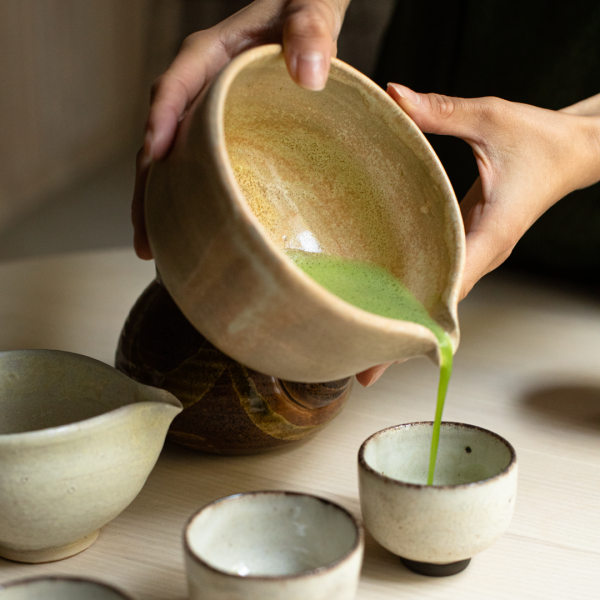 Japanese matcha tea ritual