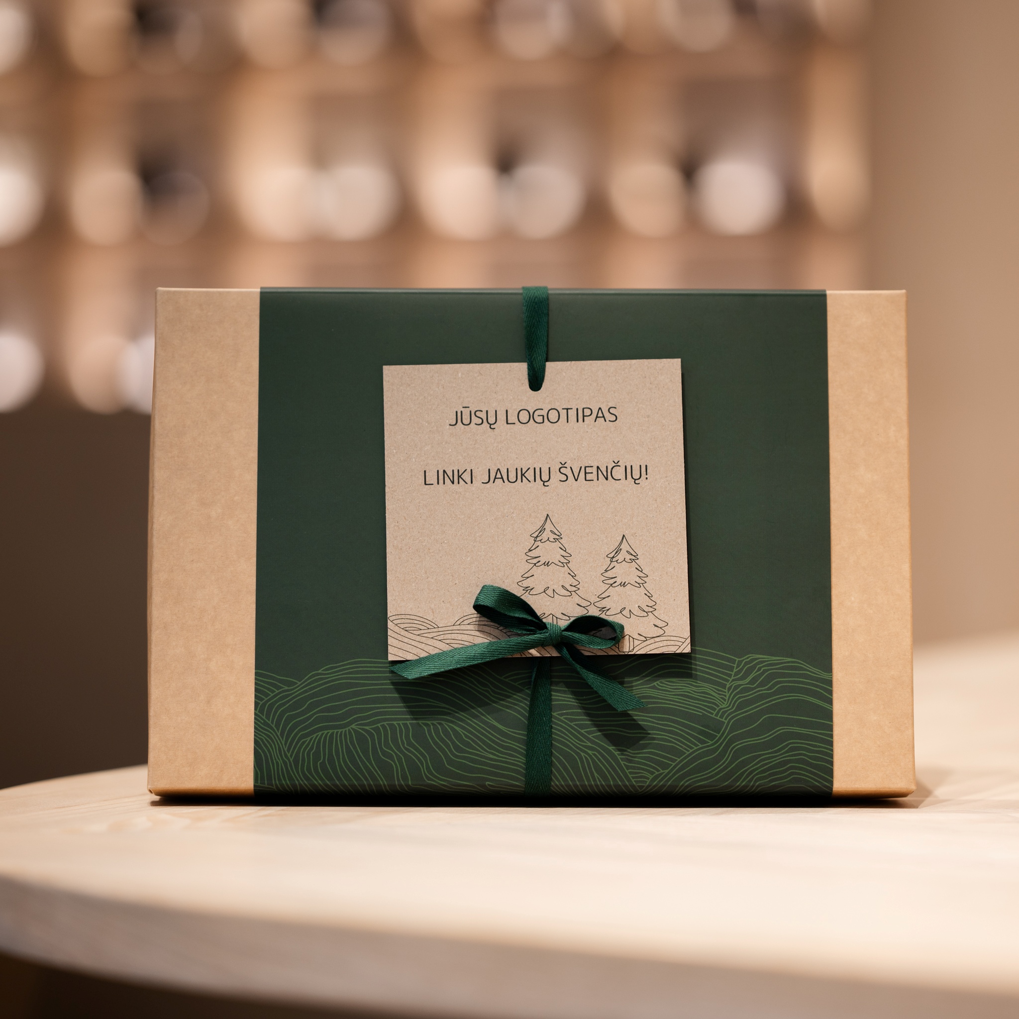 Set of 3 teas + personalised festive greeting - Image 2